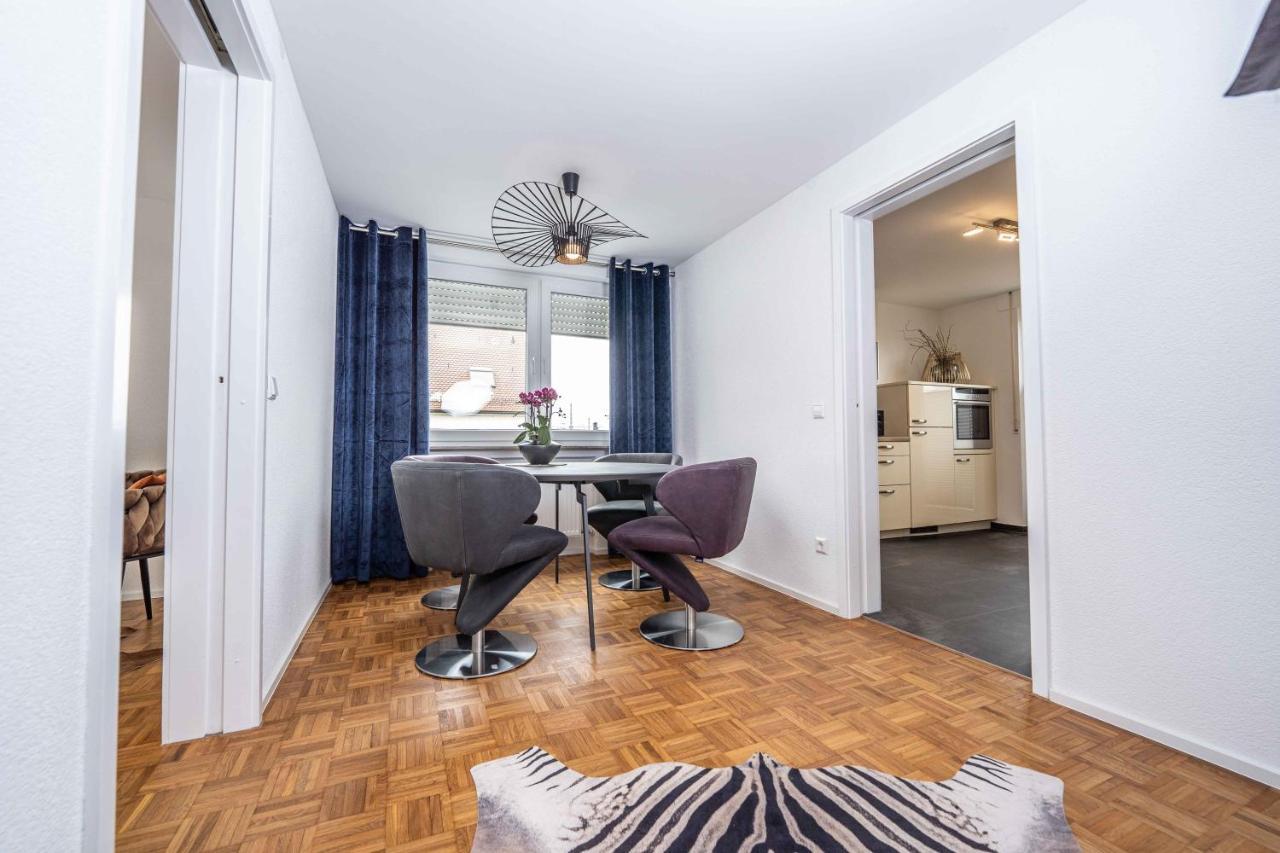 City Wohnung Fn L 5 Klimatisiert Mit Balkon Und Kueche Friedrichshafen Bagian luar foto